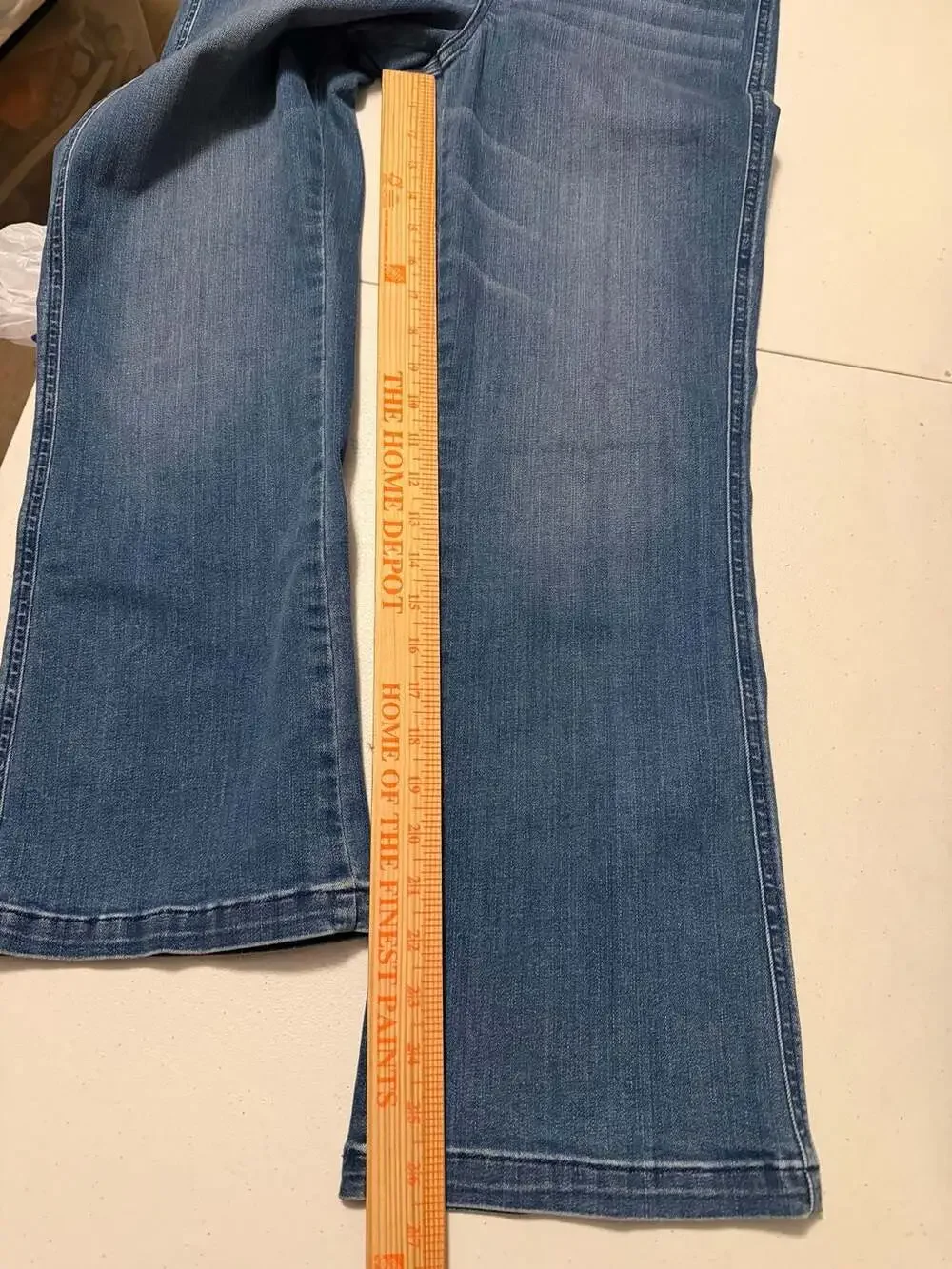 Spanx Women's Kick Flare Denim Jeans in Vintage Indigo Medium